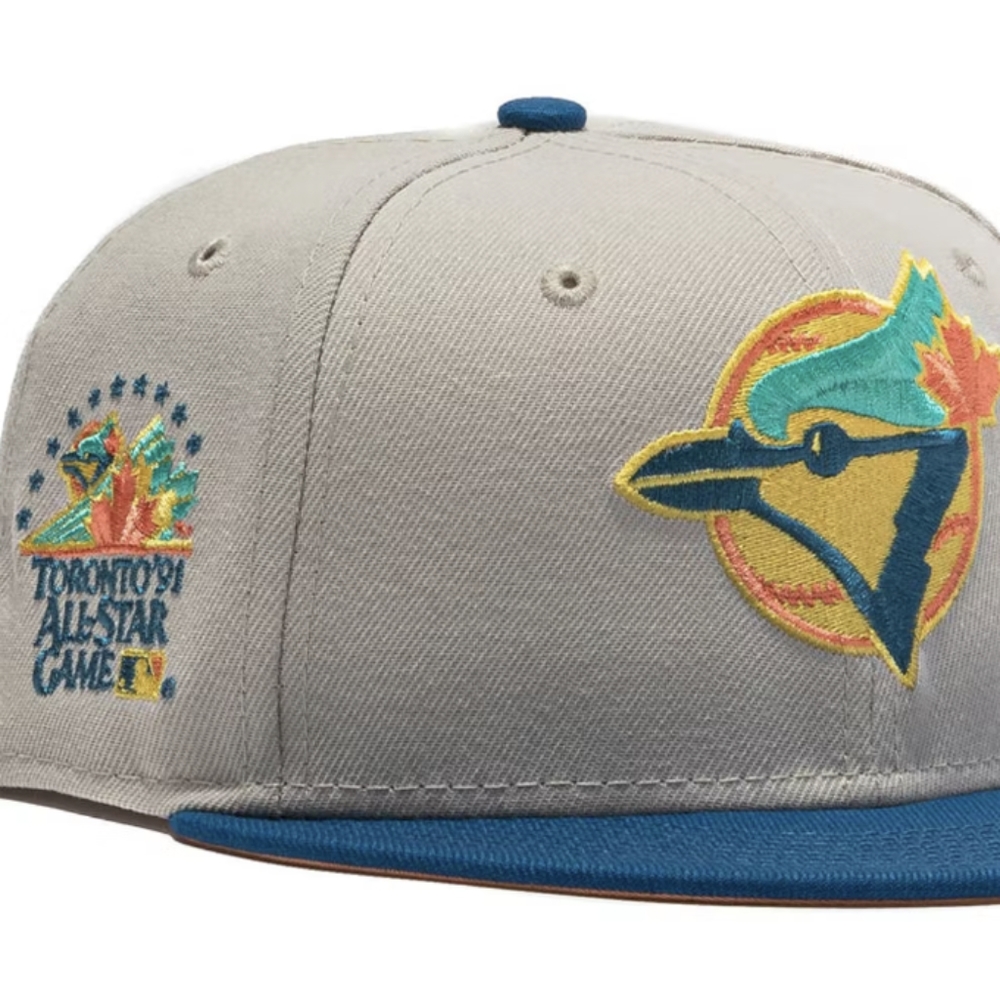 NEW Exclusive New Era 59Fifty Ocean Drive Toronto Blue Jays 1991 All Star Game